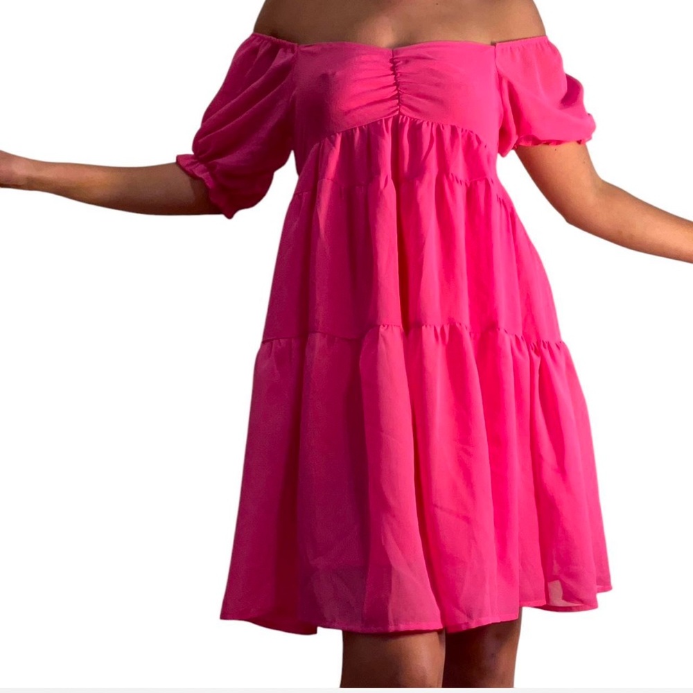 Classic Sweetheart Tiered Mini Dres